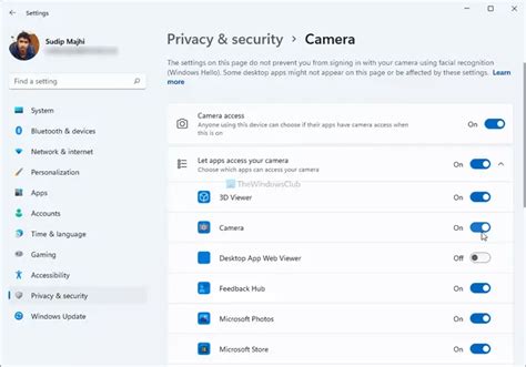 How to find out which app is using the webcam in .